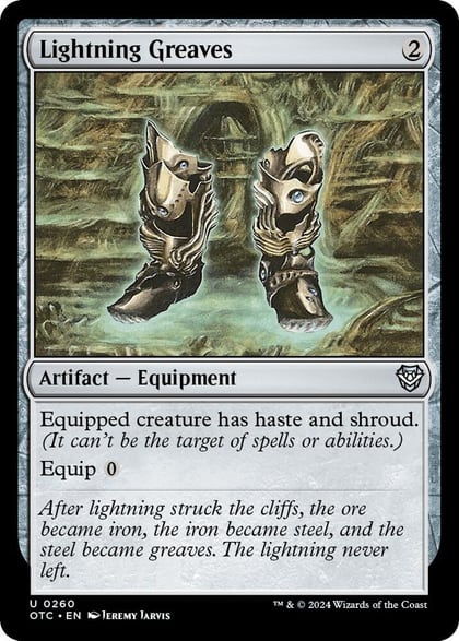 Lightning Greaves, Commander: Outlaws of Thunder Junction 260