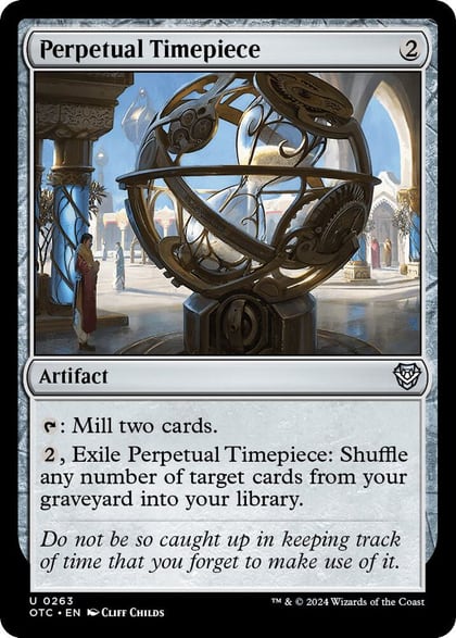 Perpetual Timepiece, Commander: Outlaws of Thunder Junction 263