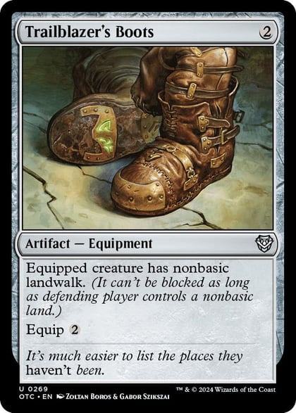 Trailblazer's Boots, Commander: Outlaws of Thunder Junction 269