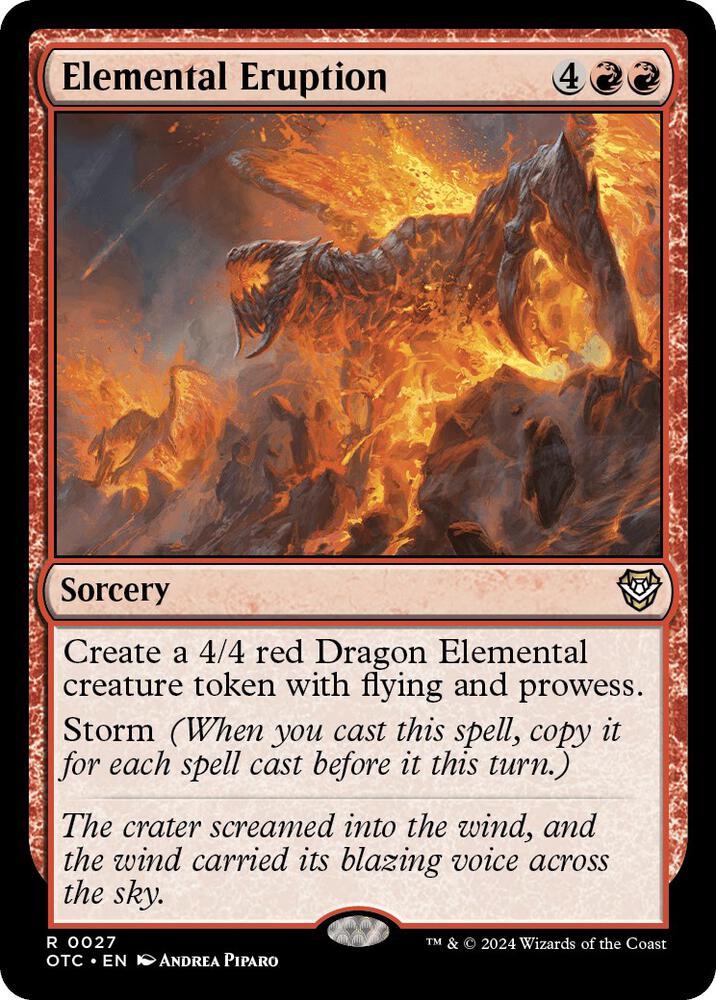 Elemental Eruption, Commander: Outlaws of Thunder Junction 27