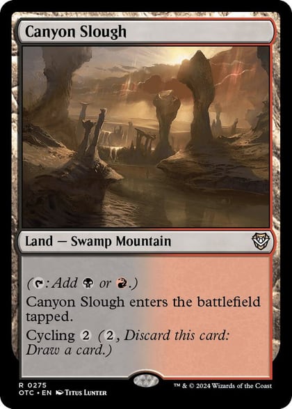 Canyon Slough, Commander: Outlaws of Thunder Junction 275
