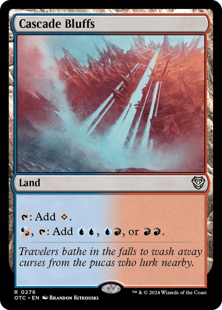 Cascade Bluffs, Commander: Outlaws of Thunder Junction 276
