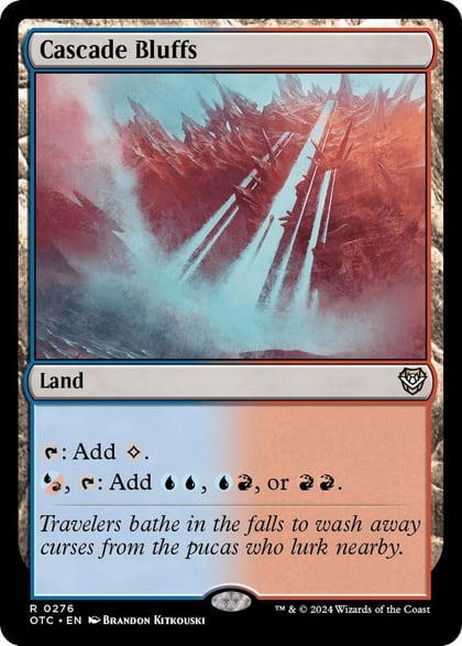 Cascade Bluffs, Commander: Outlaws of Thunder Junction 276