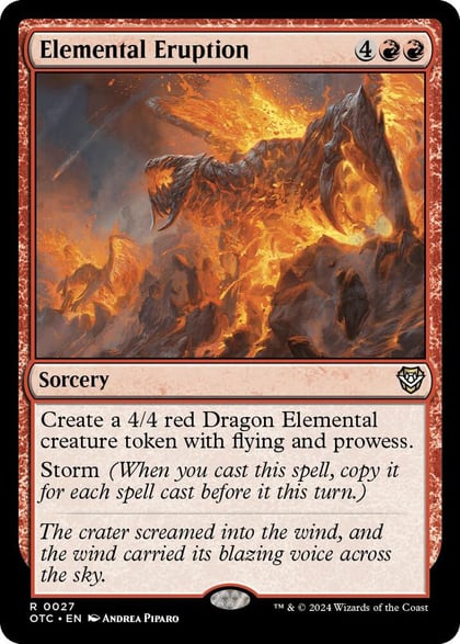 Elemental Eruption, Commander: Outlaws of Thunder Junction 27