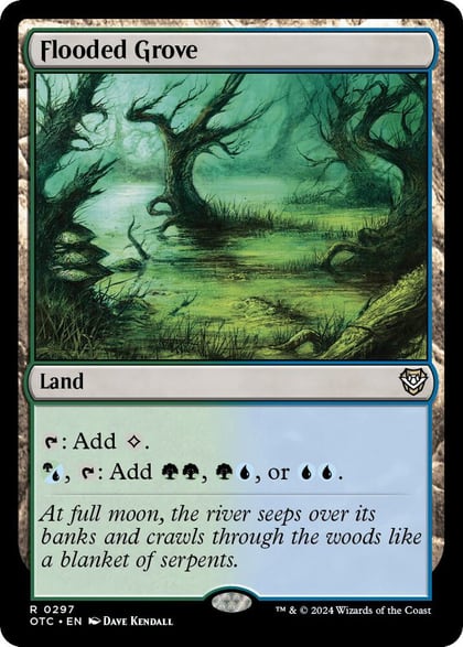 Flooded Grove, Commander: Outlaws of Thunder Junction 297