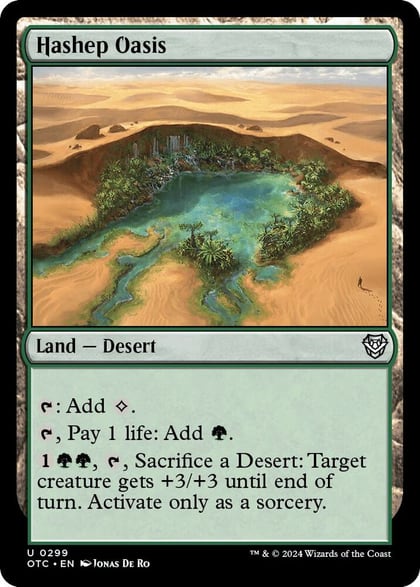 Hashep Oasis, Commander: Outlaws of Thunder Junction 299