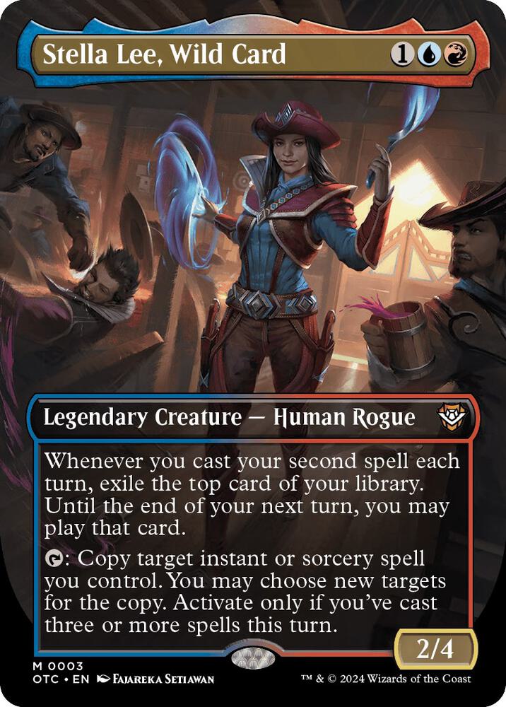 Stella Lee, Wild Card (Borderless), Commander: Outlaws of Thunder Junction 3