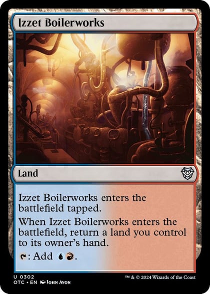 Izzet Boilerworks, Commander: Outlaws of Thunder Junction 302