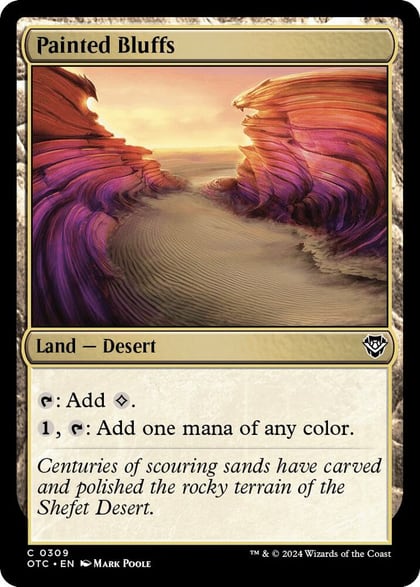 Painted Bluffs, Commander: Outlaws of Thunder Junction 309