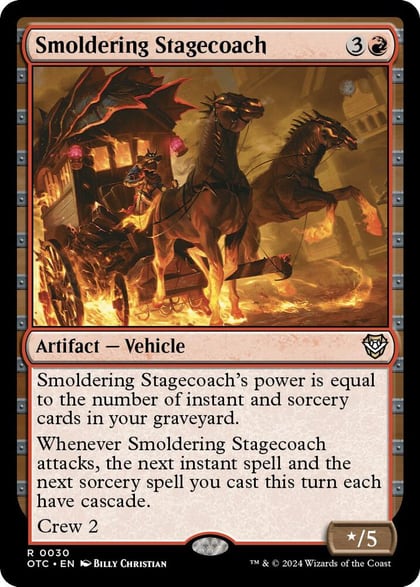 Smoldering Stagecoach, Commander: Outlaws of Thunder Junction 30