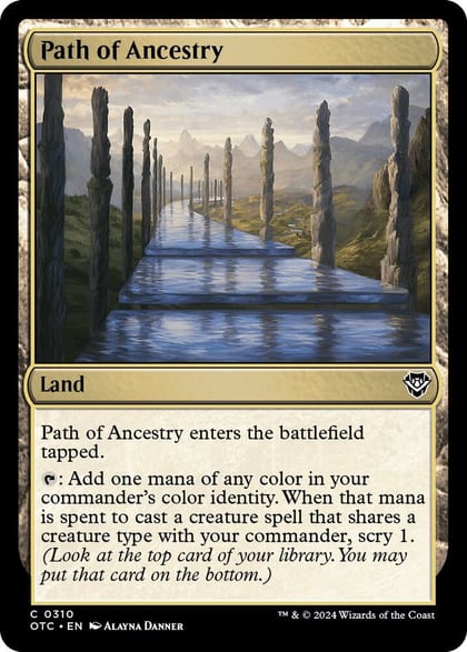Path of Ancestry, Commander: Outlaws of Thunder Junction 310