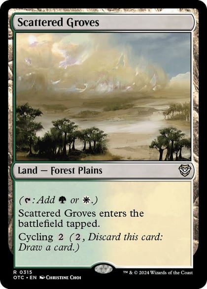 Scattered Groves, Commander: Outlaws of Thunder Junction 315