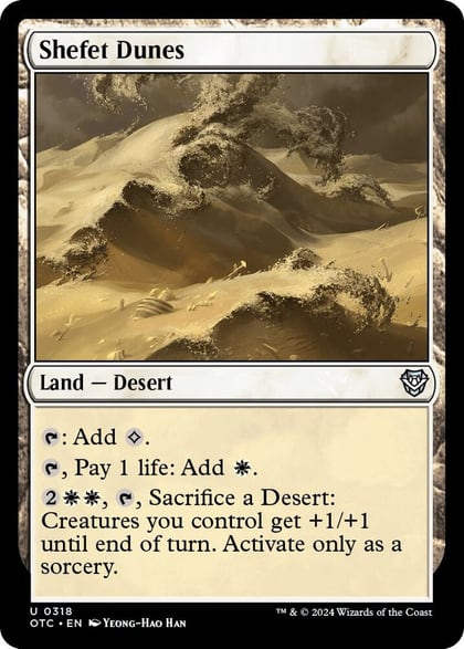 Shefet Dunes, Commander: Outlaws of Thunder Junction 318