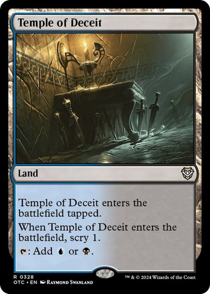 Temple of Deceit, Commander: Outlaws of Thunder Junction 328