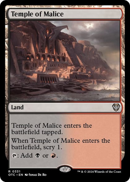 Temple of Malice, Commander: Outlaws of Thunder Junction 331