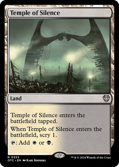 Temple of Silence, Commander: Outlaws of Thunder Junction 333