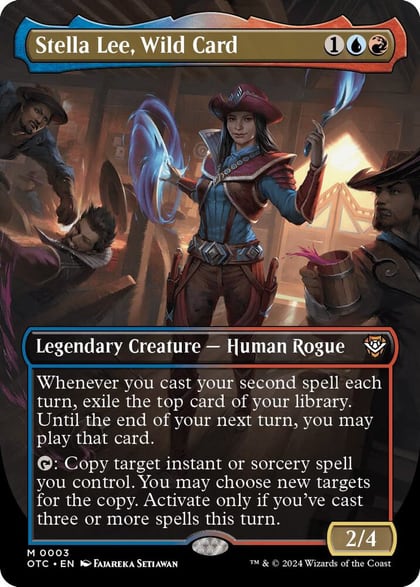 Stella Lee, Wild Card (Borderless), Commander: Outlaws of Thunder Junction 3