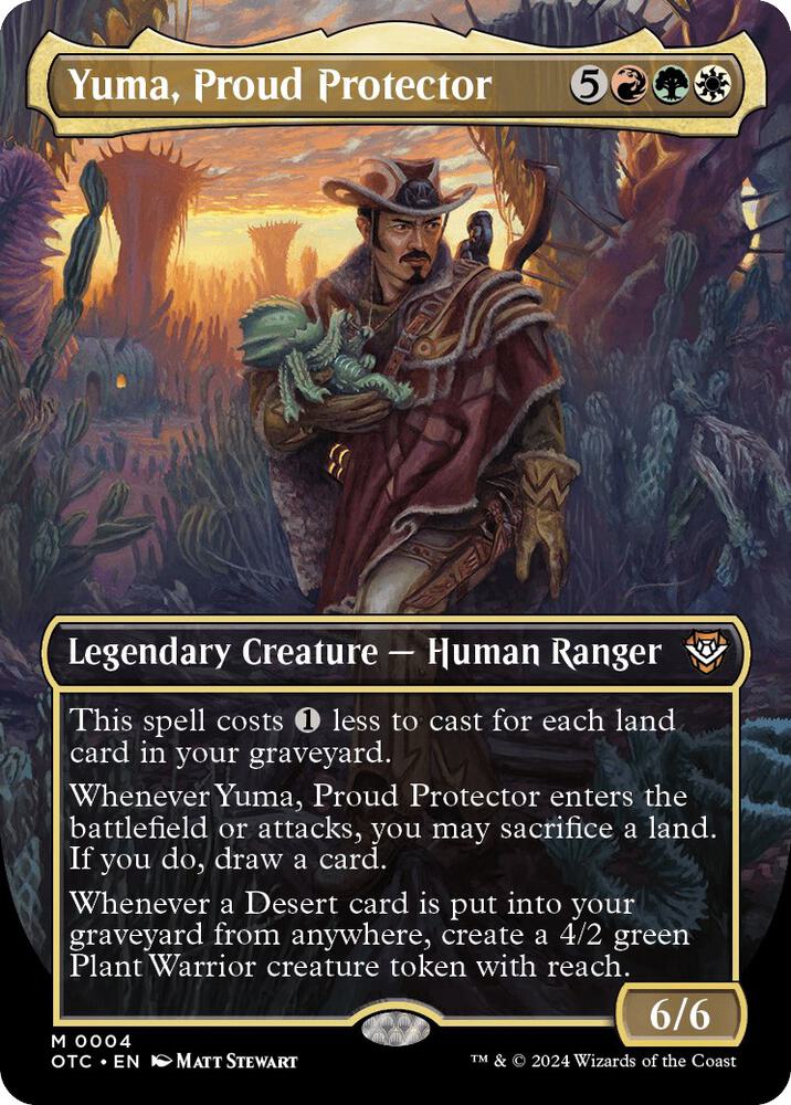 Yuma, Proud Protector (Borderless), Commander: Outlaws of Thunder Junction 4