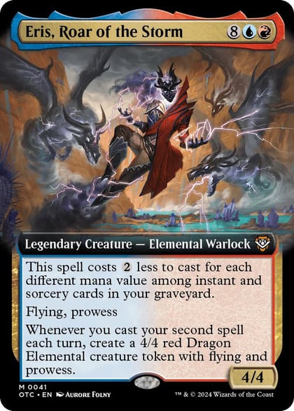 Eris, Roar of the Storm (Extended Art), Commander: Outlaws of Thunder Junction 41