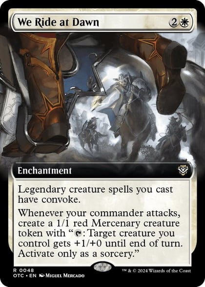 We Ride at Dawn (Extended Art), Commander: Outlaws of Thunder Junction 48