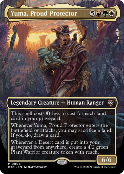 Yuma, Proud Protector (Borderless), Commander: Outlaws of Thunder Junction 4