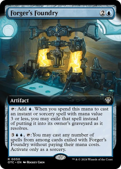 Forger's Foundry (Extended Art), Commander: Outlaws of Thunder Junction 50