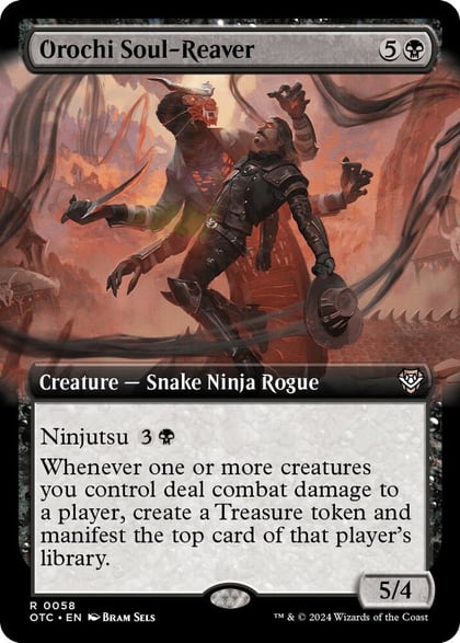 Orochi Soul-Reaver (Extended Art), Commander: Outlaws of Thunder Junction 58