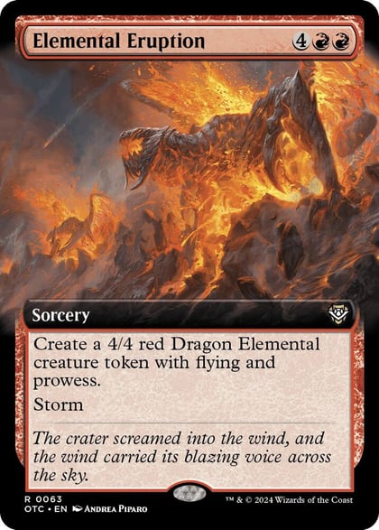 Elemental Eruption (Extended Art), Commander: Outlaws of Thunder Junction 63