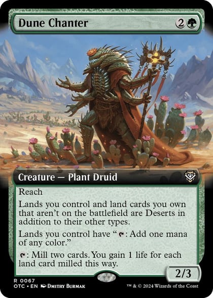 Dune Chanter (Extended Art), Commander: Outlaws of Thunder Junction 67