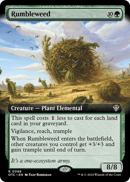 Rumbleweed (Extended Art), Commander: Outlaws of Thunder Junction 68