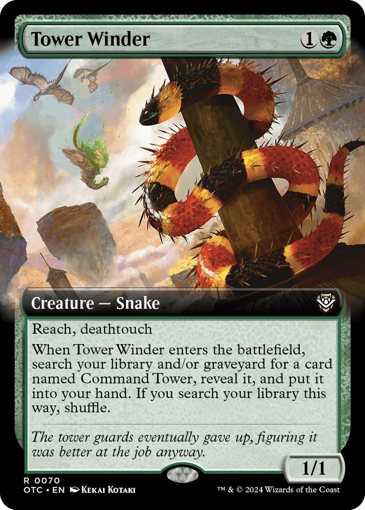 Tower Winder (Extended Art), Commander: Outlaws of Thunder Junction 70