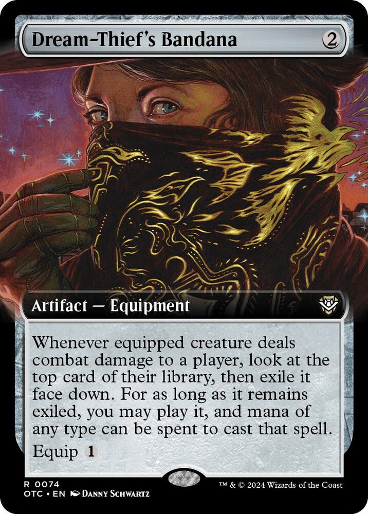 Dream-Thief's Bandana (Extended Art), Commander: Outlaws of Thunder Junction 74