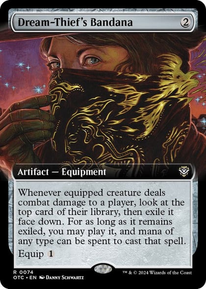 Dream-Thief's Bandana (Extended Art), Commander: Outlaws of Thunder Junction 74
