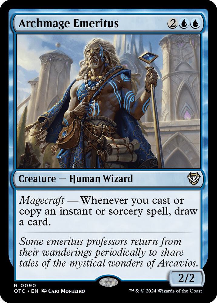 Archmage Emeritus, Commander: Outlaws of Thunder Junction 90
