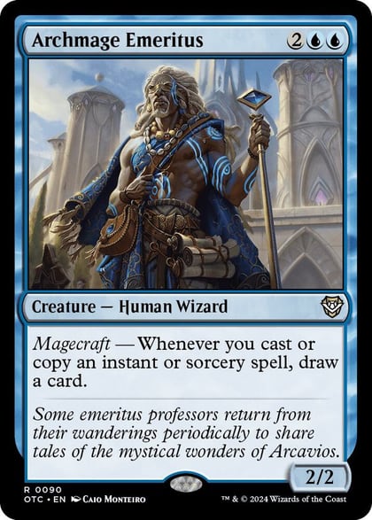 Archmage Emeritus, Commander: Outlaws of Thunder Junction 90