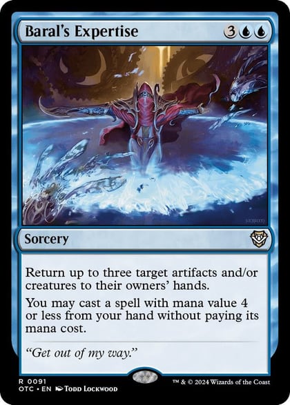 Baral's Expertise, Commander: Outlaws of Thunder Junction 91