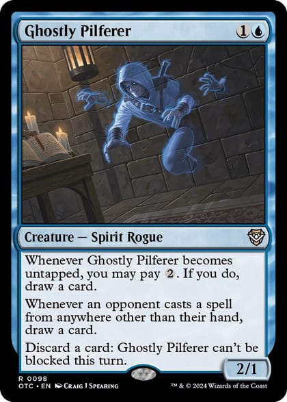 Ghostly Pilferer, Commander: Outlaws of Thunder Junction 98