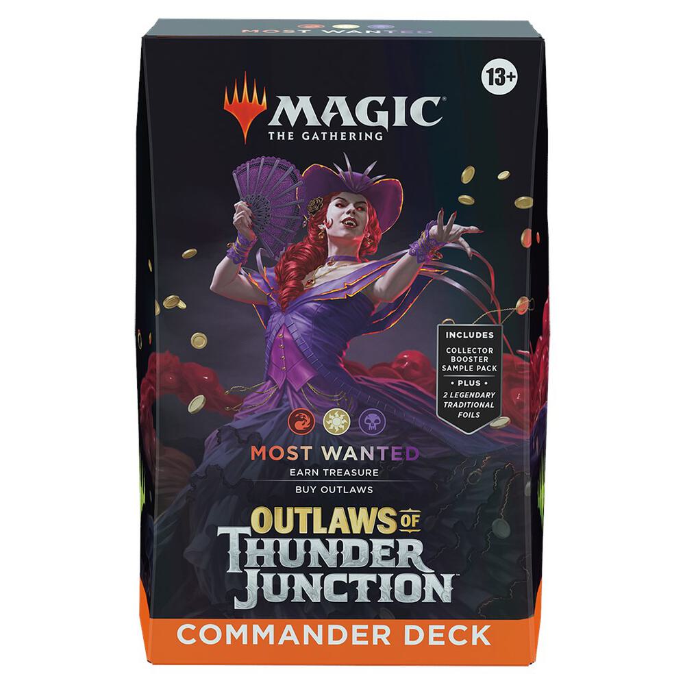 Outlaws of Thunder Junction Commander Deck - Most Wanted, Commander: Outlaws of Thunder Junction P541103