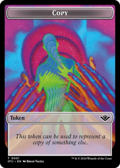Copy // Plot Double-Sided Token, Outlaws of Thunder Junction 1 // 20