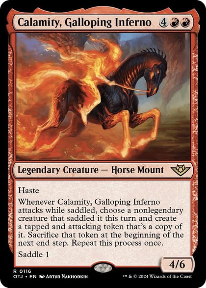Calamity, Galloping Inferno, Outlaws of Thunder Junction 116