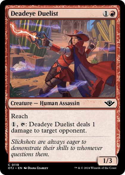 Deadeye Duelist, Outlaws of Thunder Junction 119