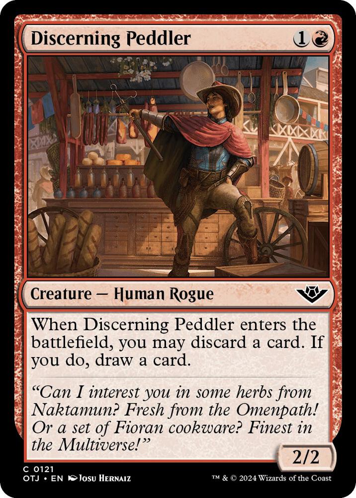 Discerning Peddler, Outlaws of Thunder Junction 121