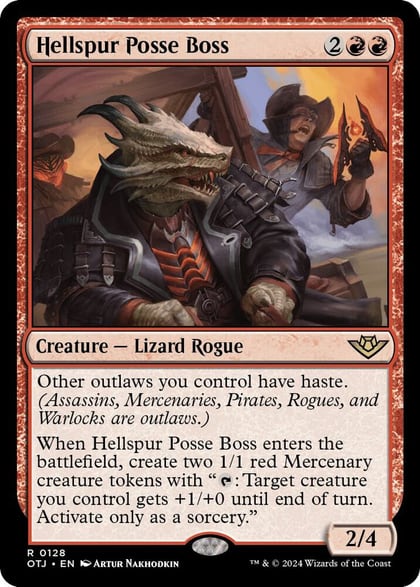 Hellspur Posse Boss, Outlaws of Thunder Junction 128