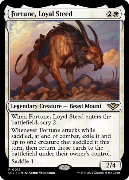 Fortune, Loyal Steed, Outlaws of Thunder Junction 12