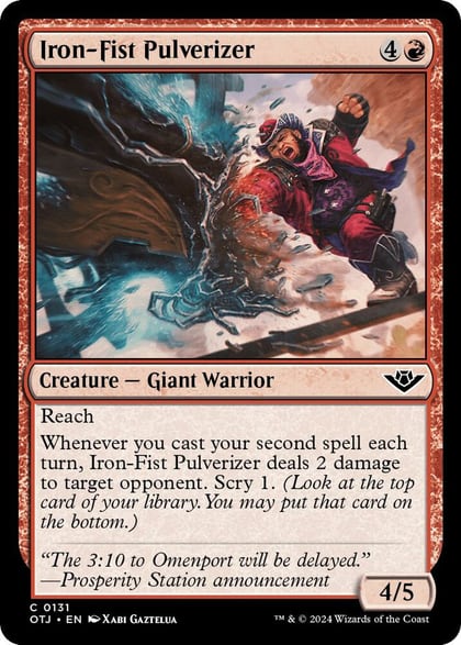 Iron-Fist Pulverizer, Outlaws of Thunder Junction 131