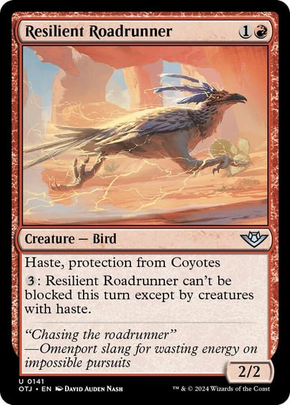 Resilient Roadrunner, Outlaws of Thunder Junction 141