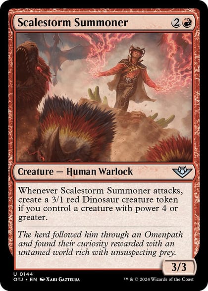 Scalestorm Summoner, Outlaws of Thunder Junction 144