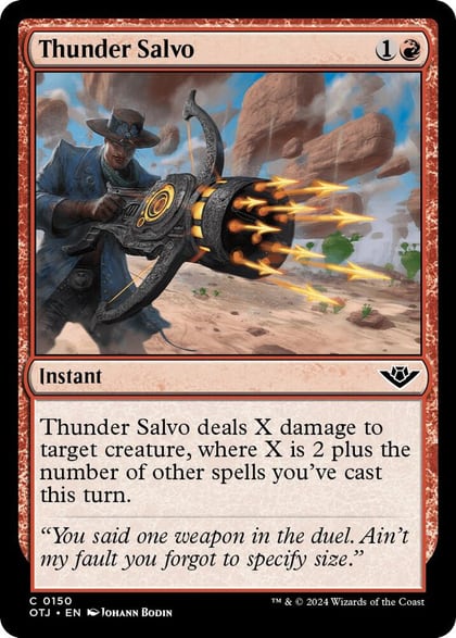 Thunder Salvo, Outlaws of Thunder Junction 150