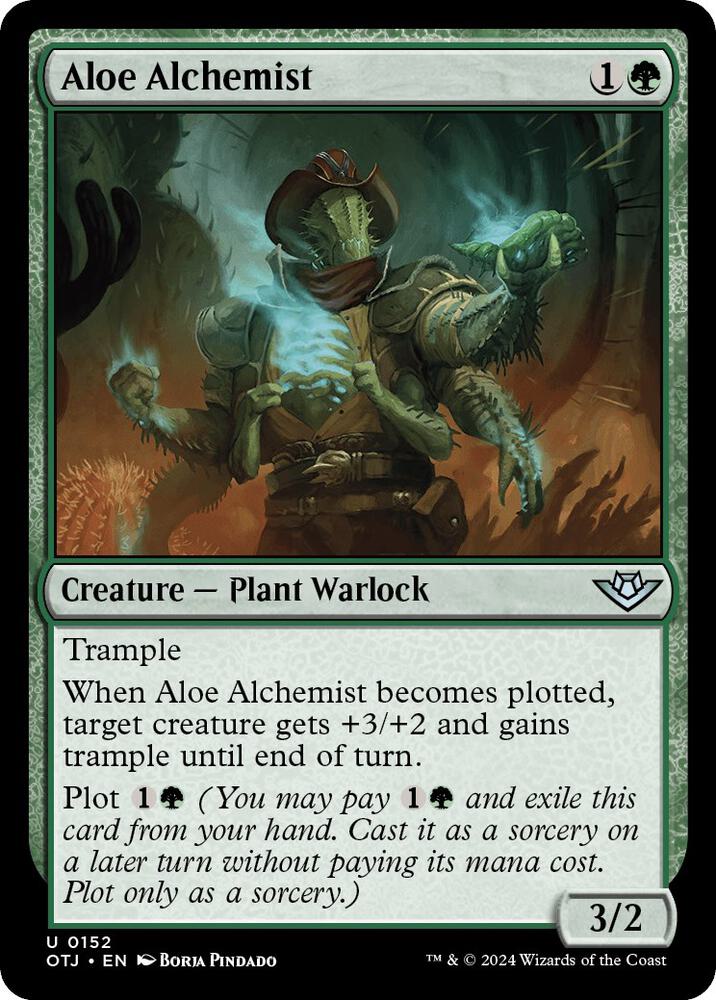 Aloe Alchemist, Outlaws of Thunder Junction 152