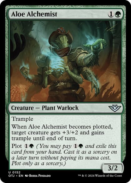 Aloe Alchemist, Outlaws of Thunder Junction 152